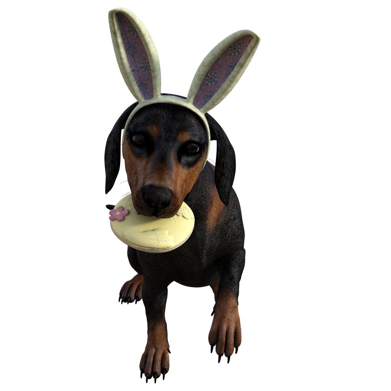 Easter Dog PNG Download Image