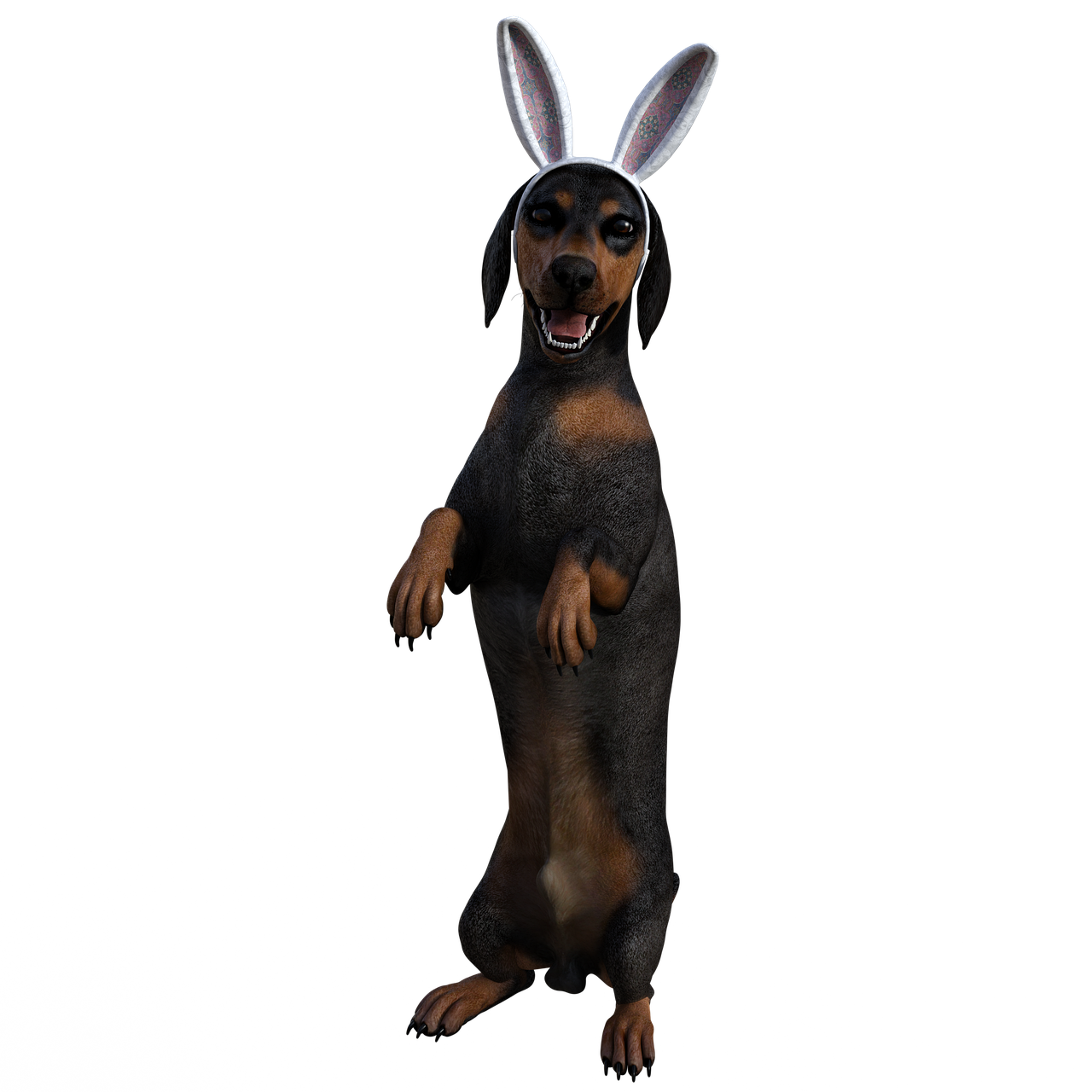 Easter Dog PNG High-Quality Image