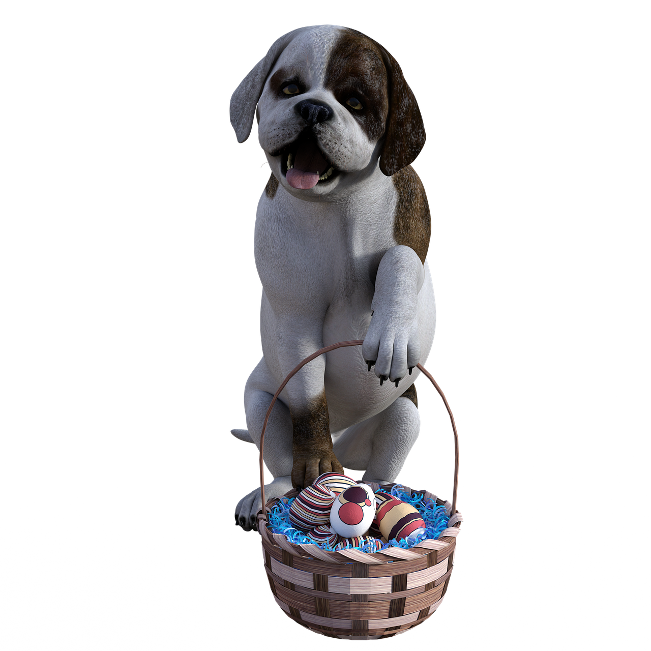 Easter Dog PNG Photo