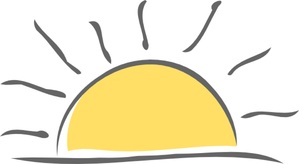 Ostern Sunrise PNG-Bild