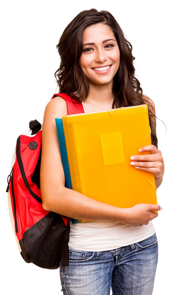 Female College Student PNG Free Download