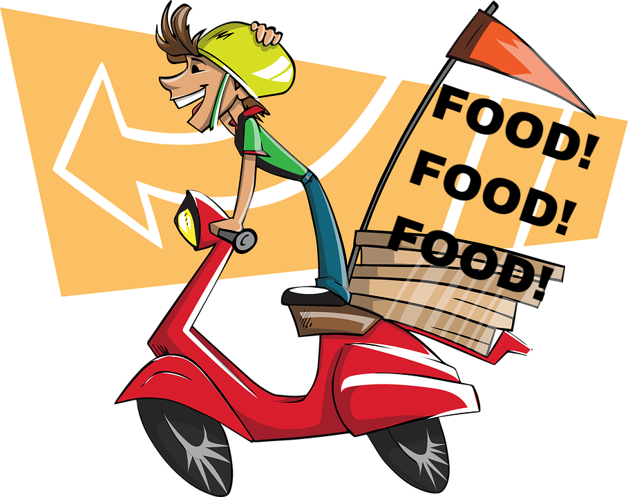 Food Delivery Service PNG Image