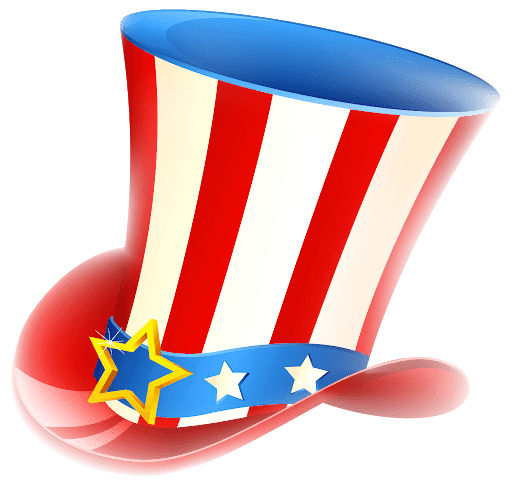 Fourth of July PNG Image Transparent Background