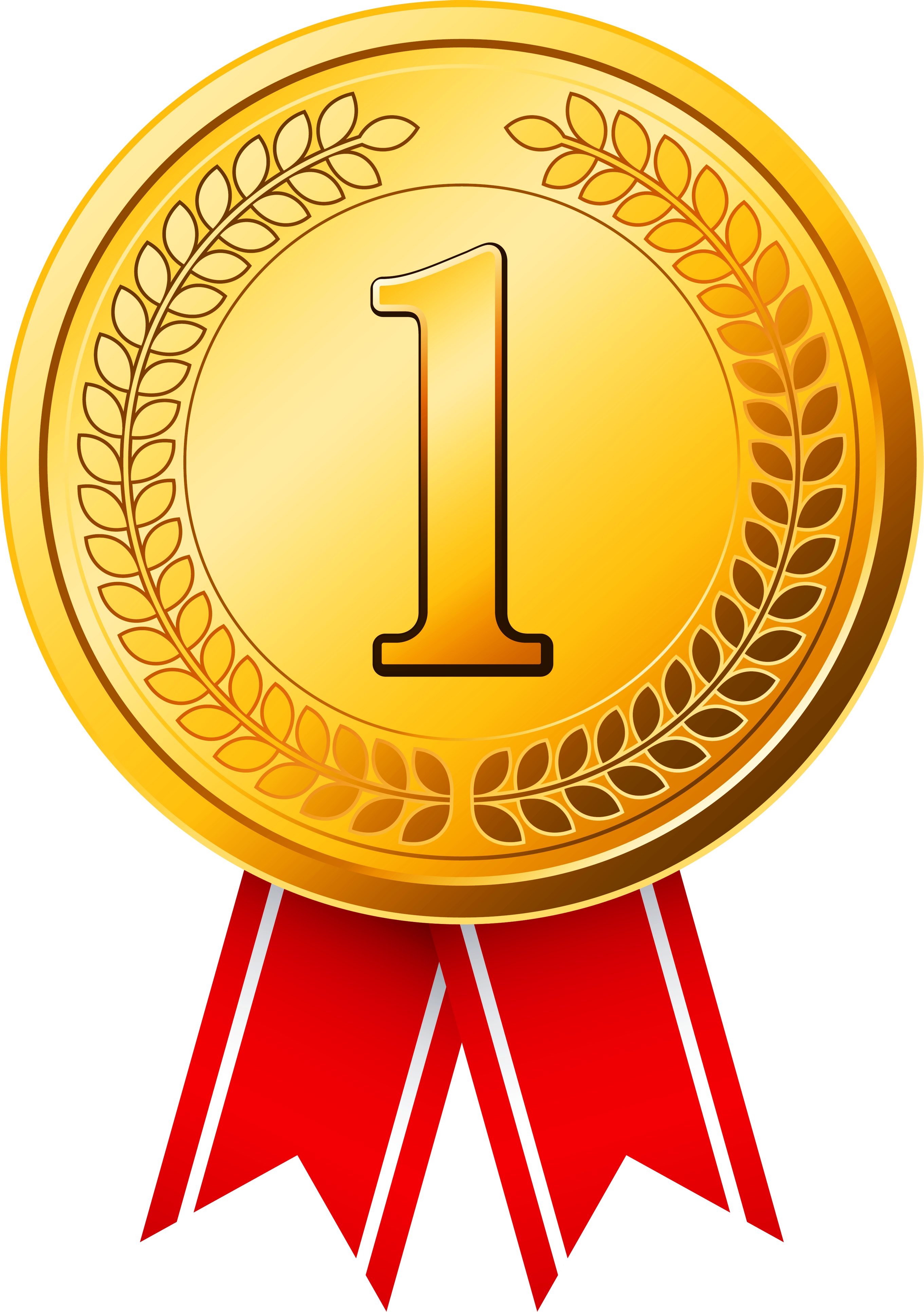 Gouden medaille Download Transparante PNG-Afbeelding