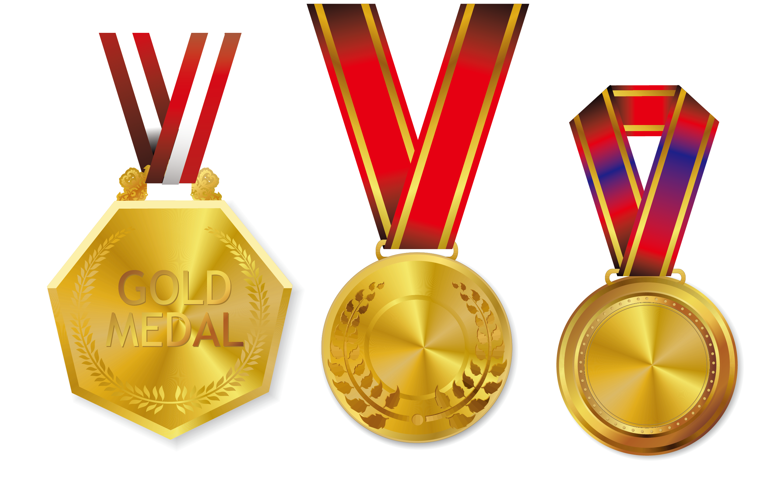 Gold Medal PNG Photo