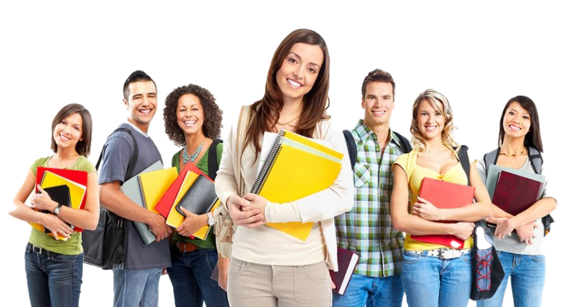 Group College Student PNG High-Quality Image