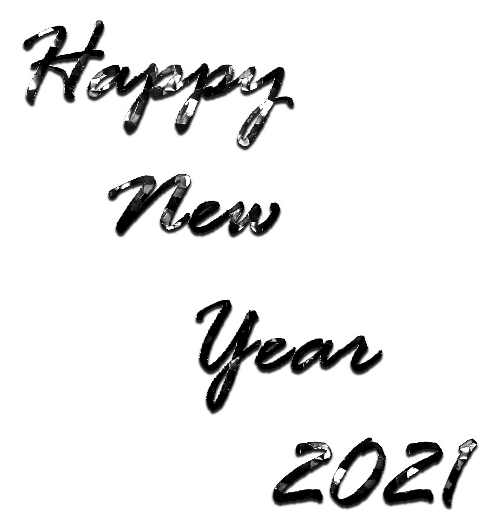 Happy New Year 2021 PNG High-Quality Image