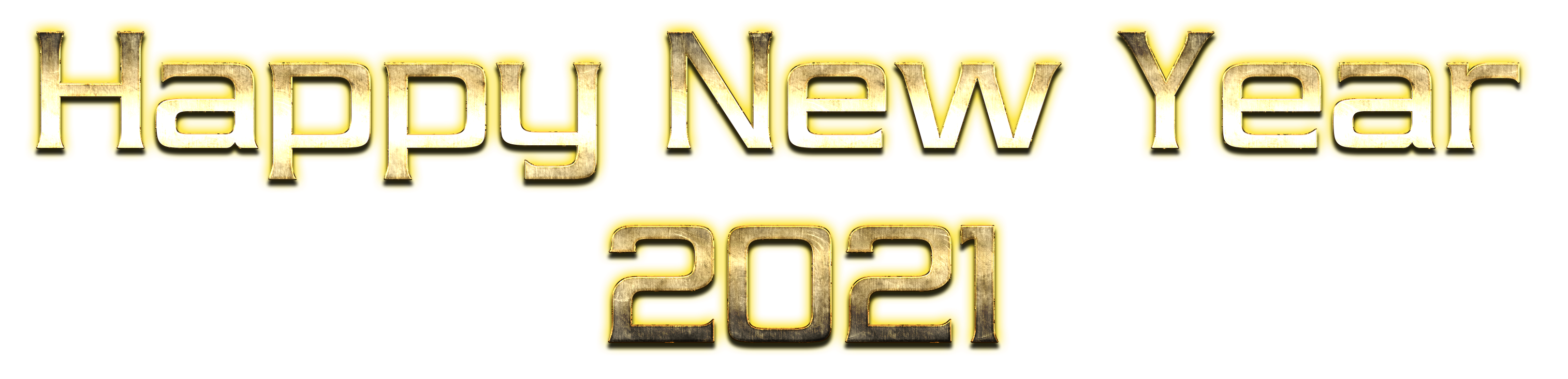 Happy New Year 2021 PNG Image Background