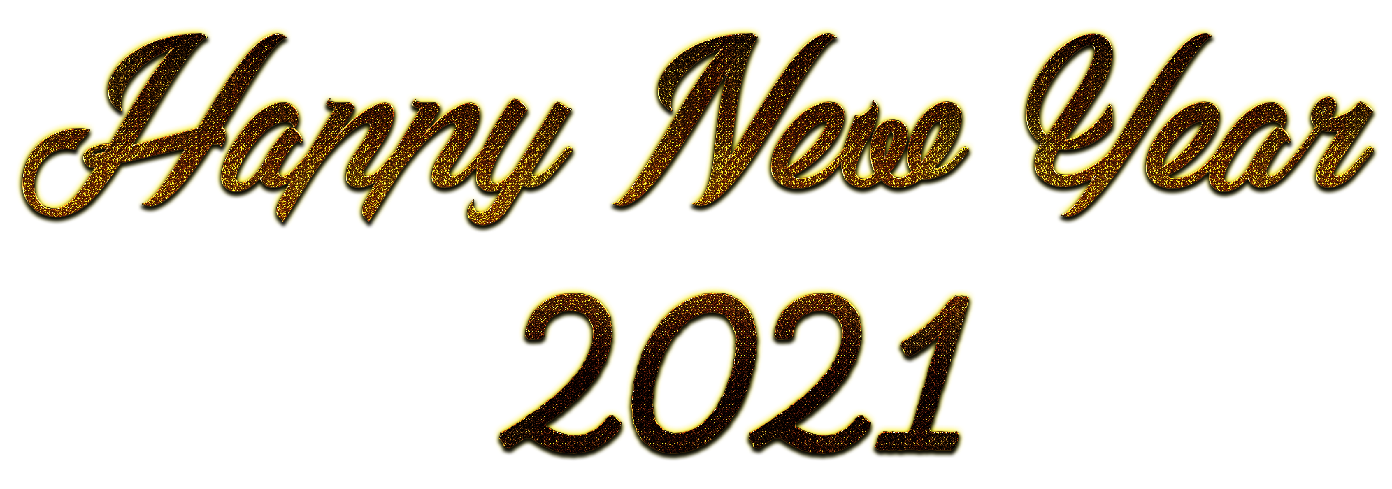Happy New Year 2021 PNG Image