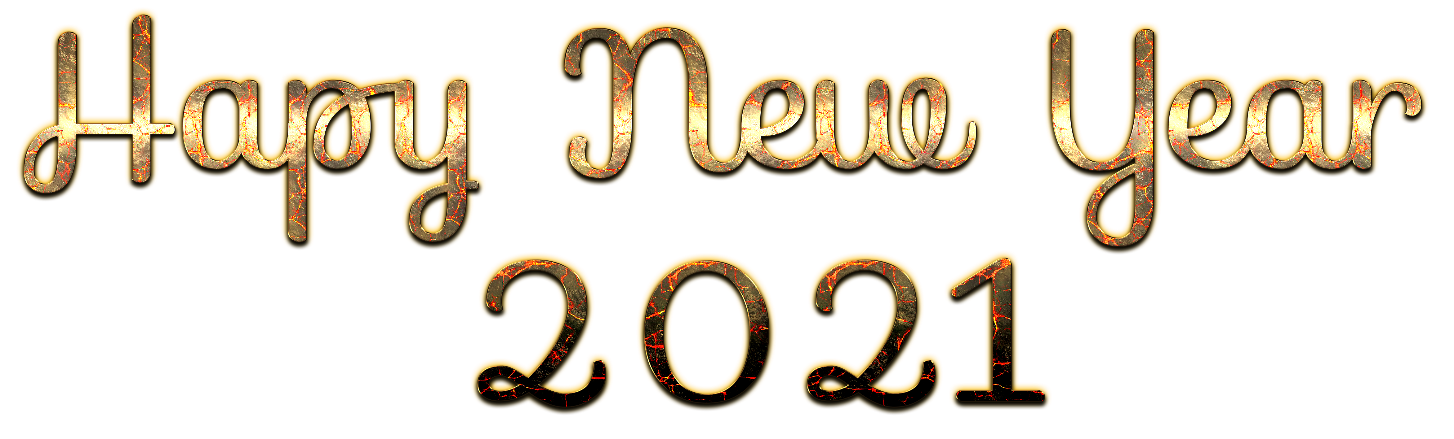 Happy New Year 2021 PNG Photo