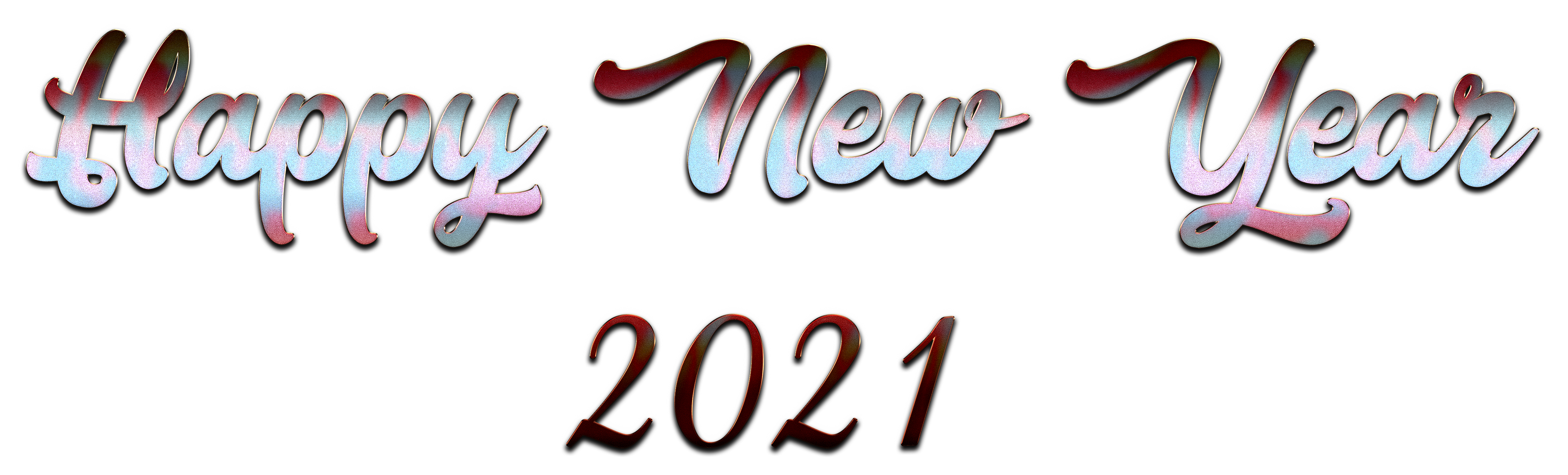 Happy New Year 2021 Transparent Image
