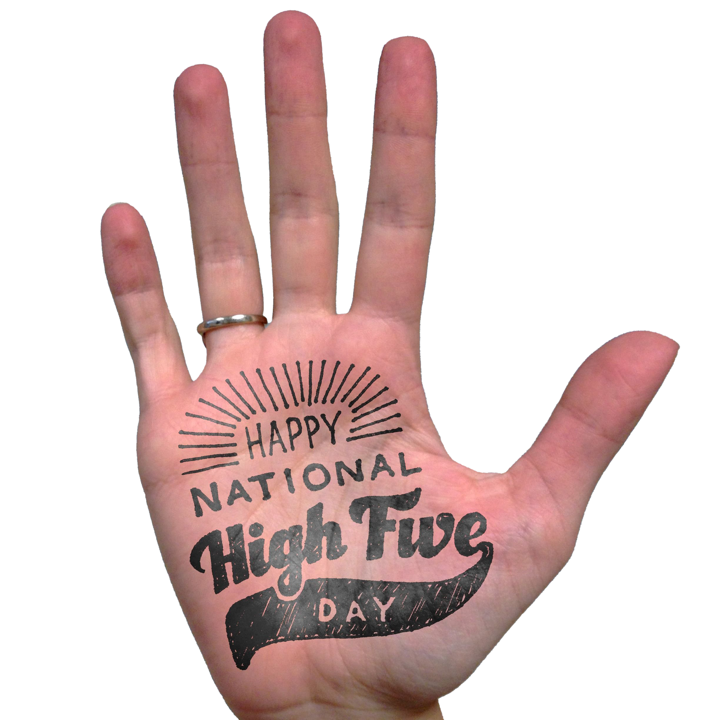 High Five PNG Photo
