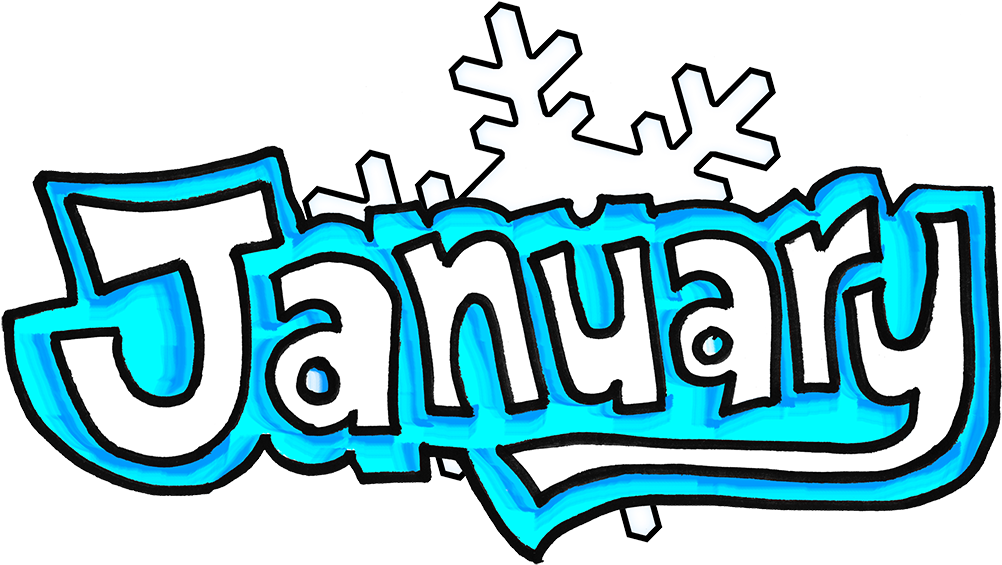 January PNG Image