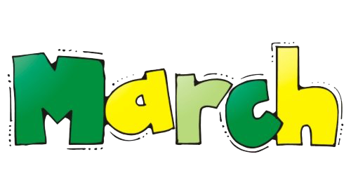 March PNG Image Background