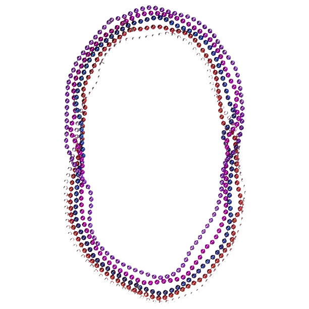 Mardi Gras Beads PNG Скачать изображение