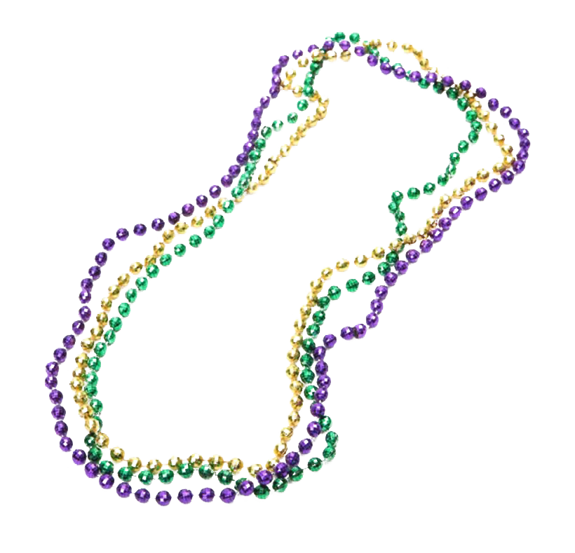 Mardi Gras Beads PNG Picture