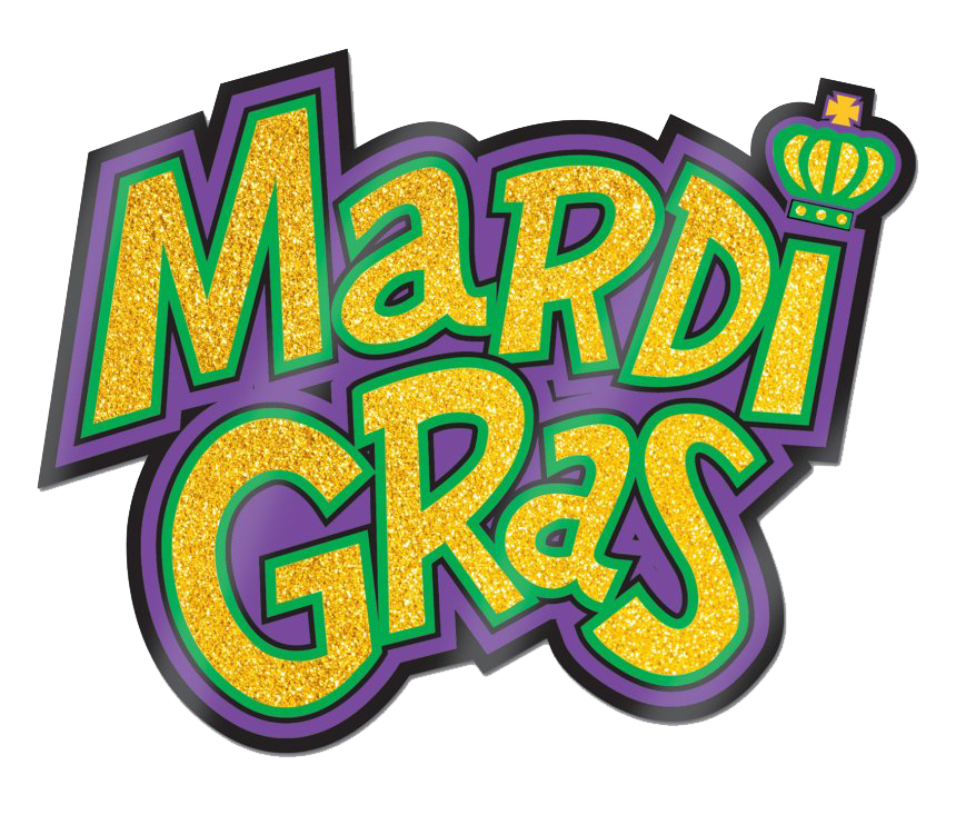 Mardi Gras Logo Transparent Image