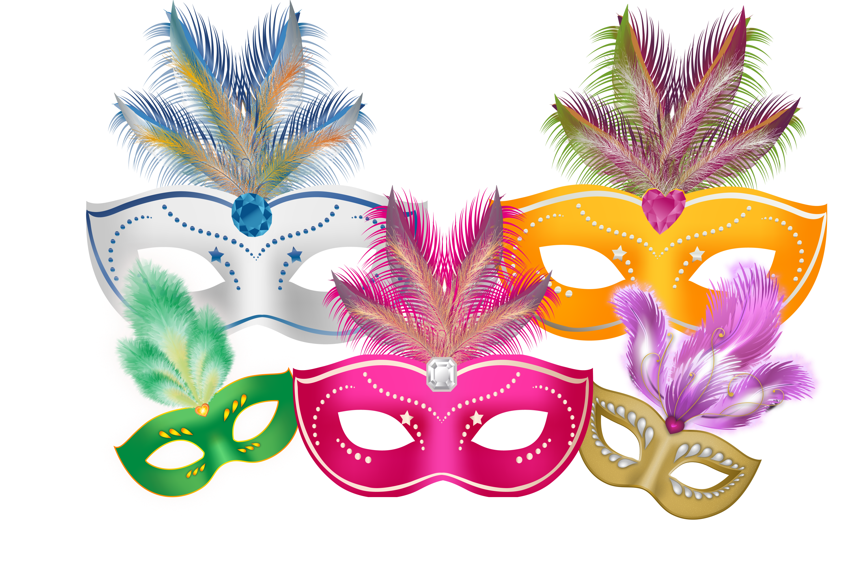 Mardi Gras Mask PNG Download Image