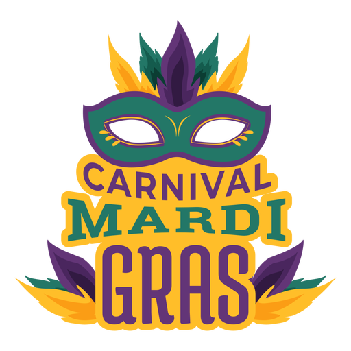 Mardi Gras Mask PNG Photo