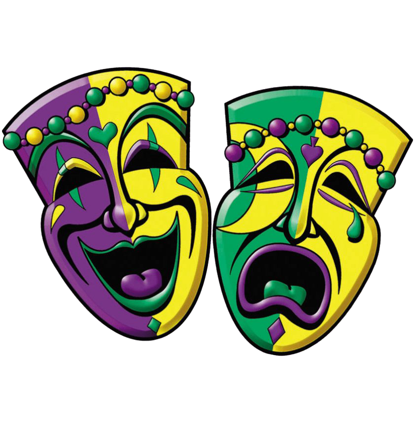 Mardi Gras Mask PNG Picture