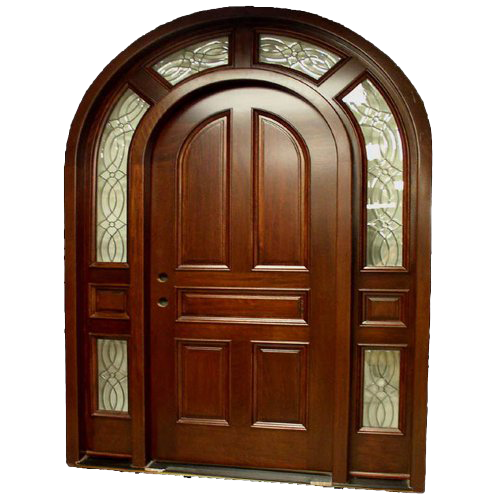 Moderne houten deur PNG-Afbeelding