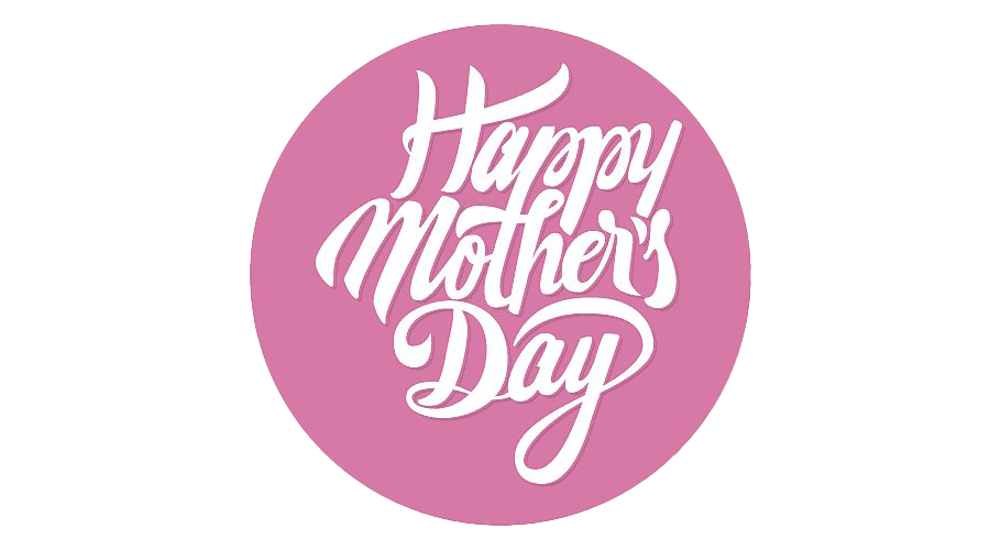 Día de la madre logo PNG descarga gratuita