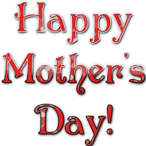 Fondo de la imagen del logotipo del día de las madres