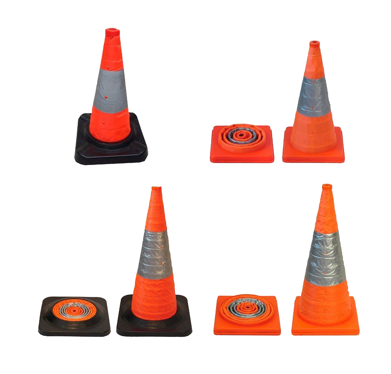 Orange Traffic Cone PNG Free Download