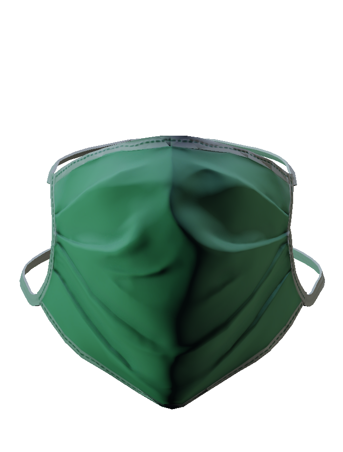 Imagem de fundo PNG de máscara de procedimento