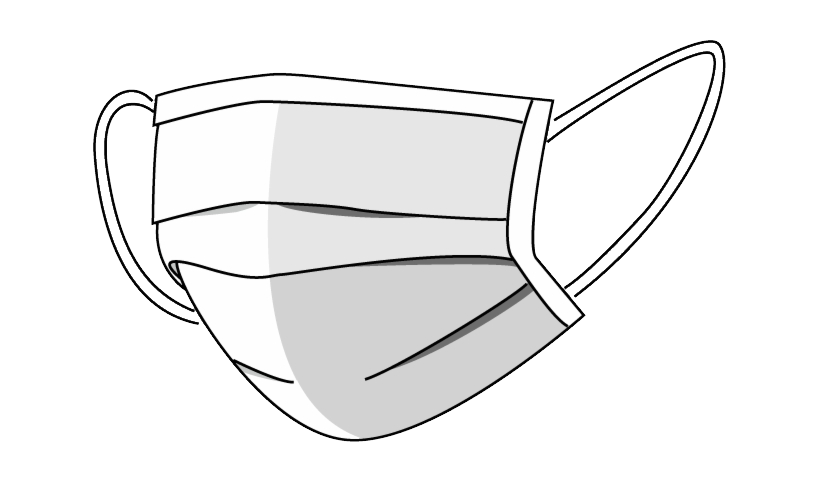 Imagem de máscara de procedimento PNG