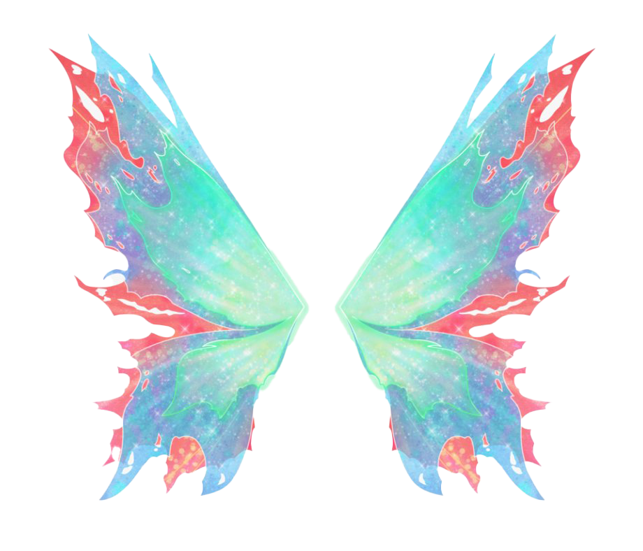 Realistische Fairy Wings PNG-Foto