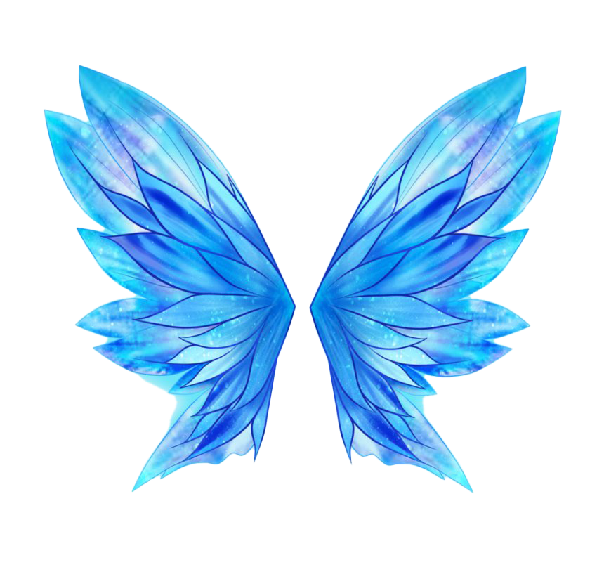 Realistic Fairy Wings Transparent Background PNG