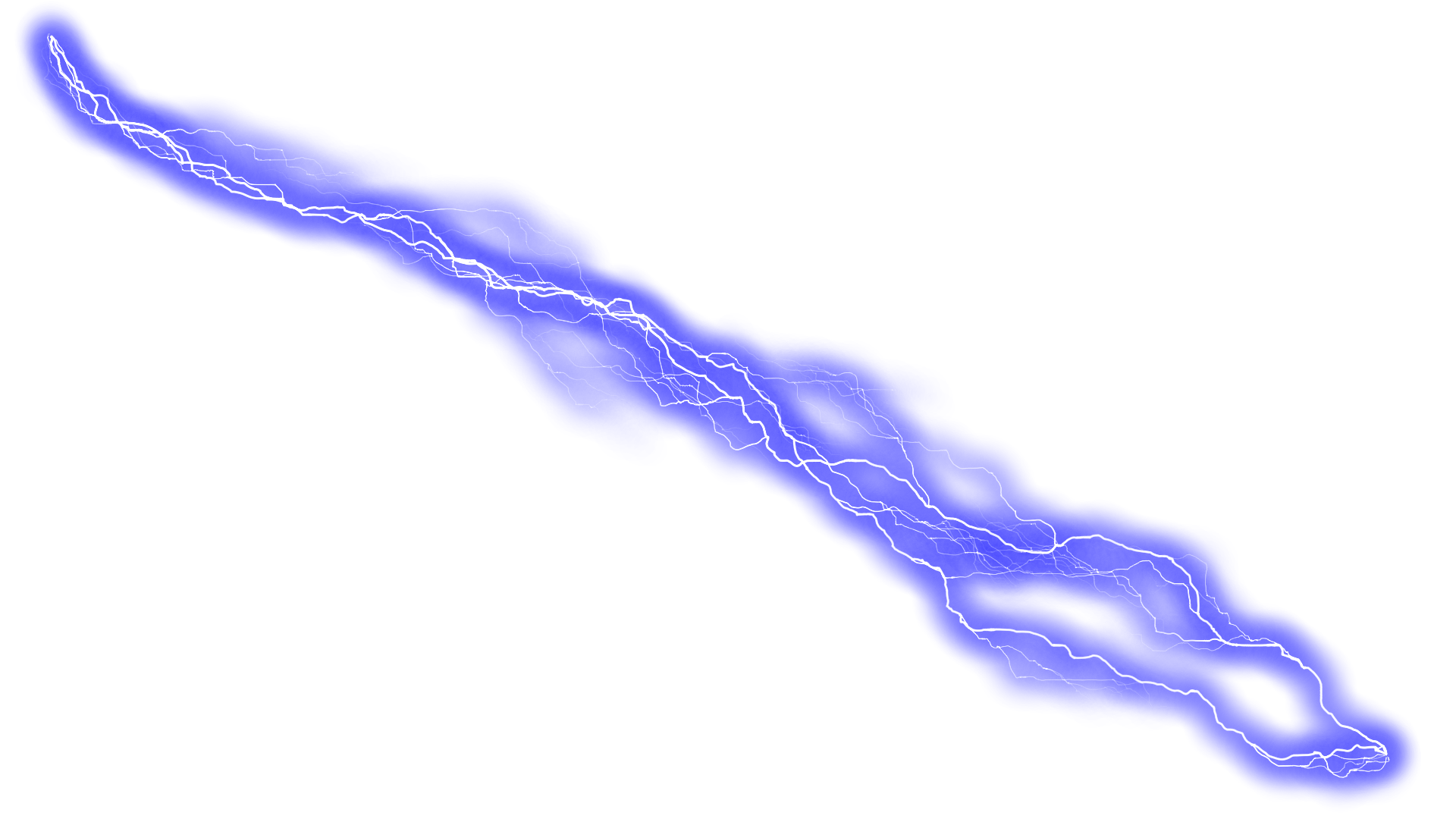 Realistische Thunder PNG-Afbeelding Achtergrond