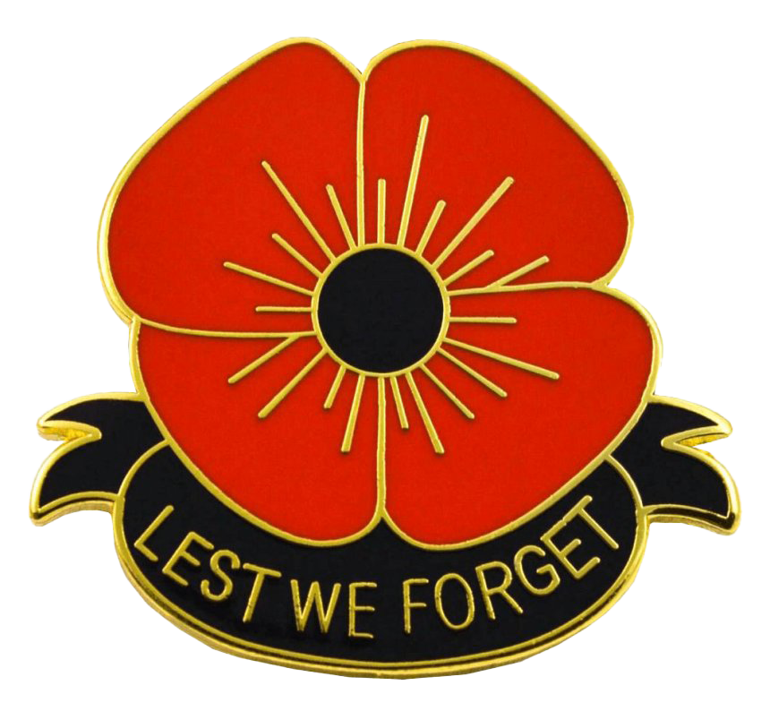 Remembrance Day Poppy PNG Transparent Image