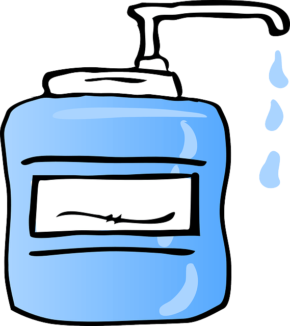Sanitizer tangan aman PNG Gambar