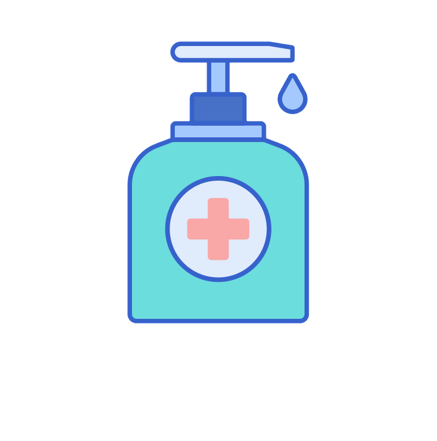 Safe Hand Sanitizer PNG Transparent Image