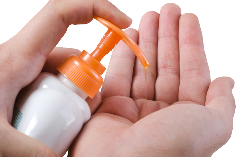 Safe Hand Sanitizer Transparante Afbeeldingen