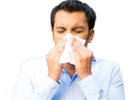Sneezing PNG Background Image