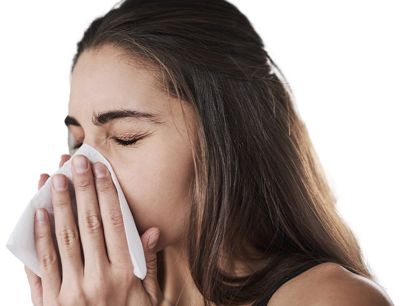 Sneezing Woman Transparent Images