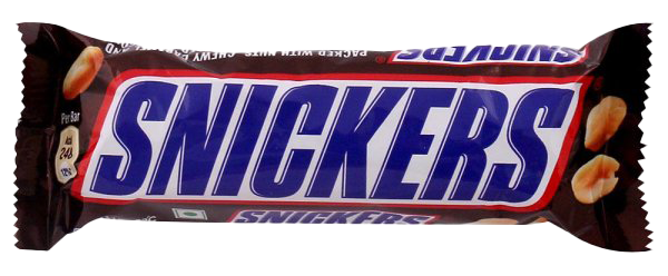 Snickers Transparent Background PNG