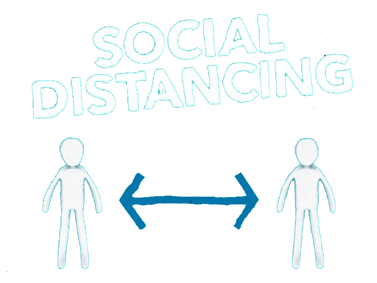 Social Distancing PNG Pic