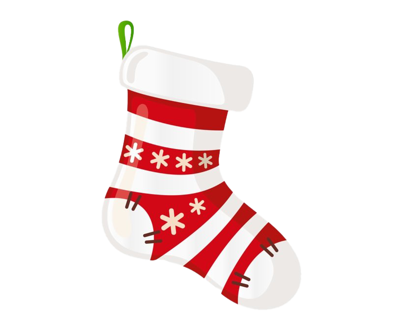Sokken Christmas Stocking PNG Download Afbeelding