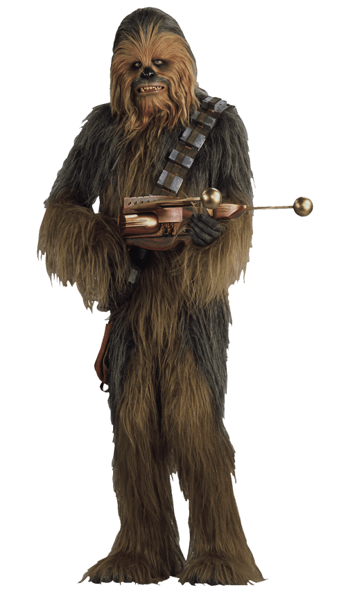 Star Wars Chewbacca PNG Gambar Latar Belakang Transparan