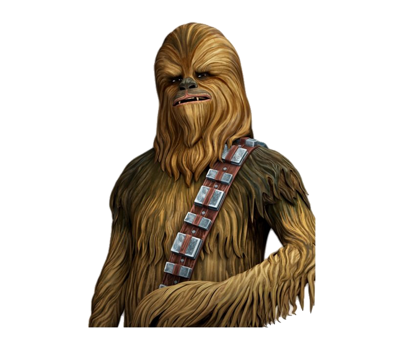 Star Wars Chewbacca sfondo Trasparente PNG