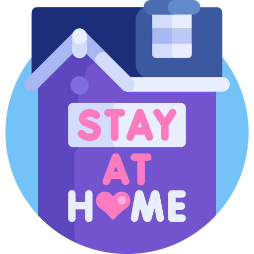 Stay Home PNG Transparent Image