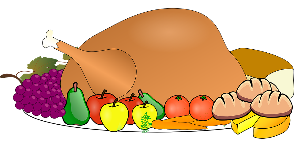 Thanksgiving Food PNG Image Transparent