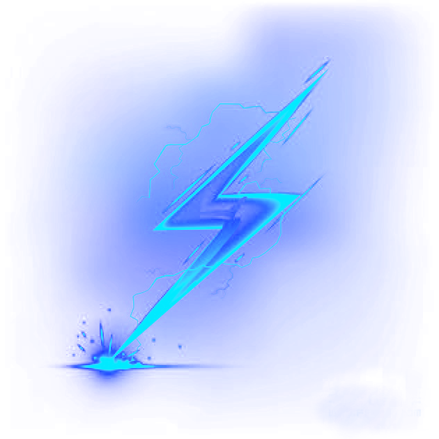 Thunder Lightning PNG-Afbeelding