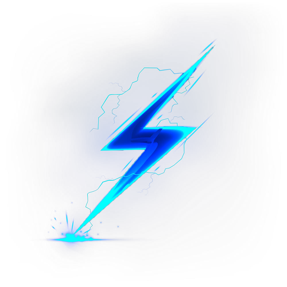 Thunder Lightning PNG Transparant Beeld