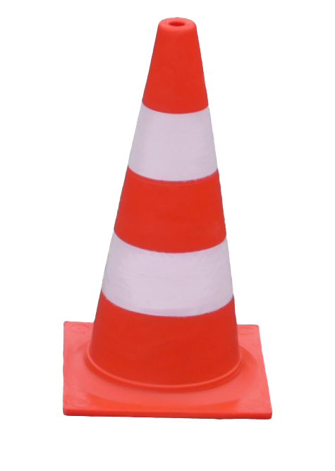 Traffic Cone Transparent Background PNG