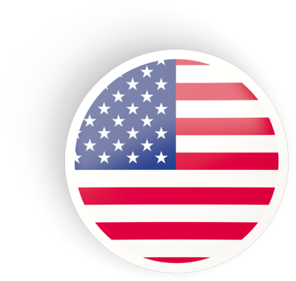 Imagem de fundo de PNG de bandeira EUA